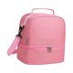 thumbnail image 4 of Bolsa De Almuerzo Con Aislamiento, Práctica Bolsa De Mano Portátil Para Mochileros En El Parque Al Aire Libre, Color Rosa, 4 of 5