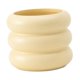 thumbnail image 1 of Soporte Para Brochas De Maquillaje Decoraciones Maceta Centros De Mesa Florero De Cerámica Beige 11x12cm, 1 of 5