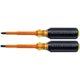 thumbnail image 1 of Juego de destornilladores Klein Tools 33532-INS con aislamiento eléctrico, 1 of 9