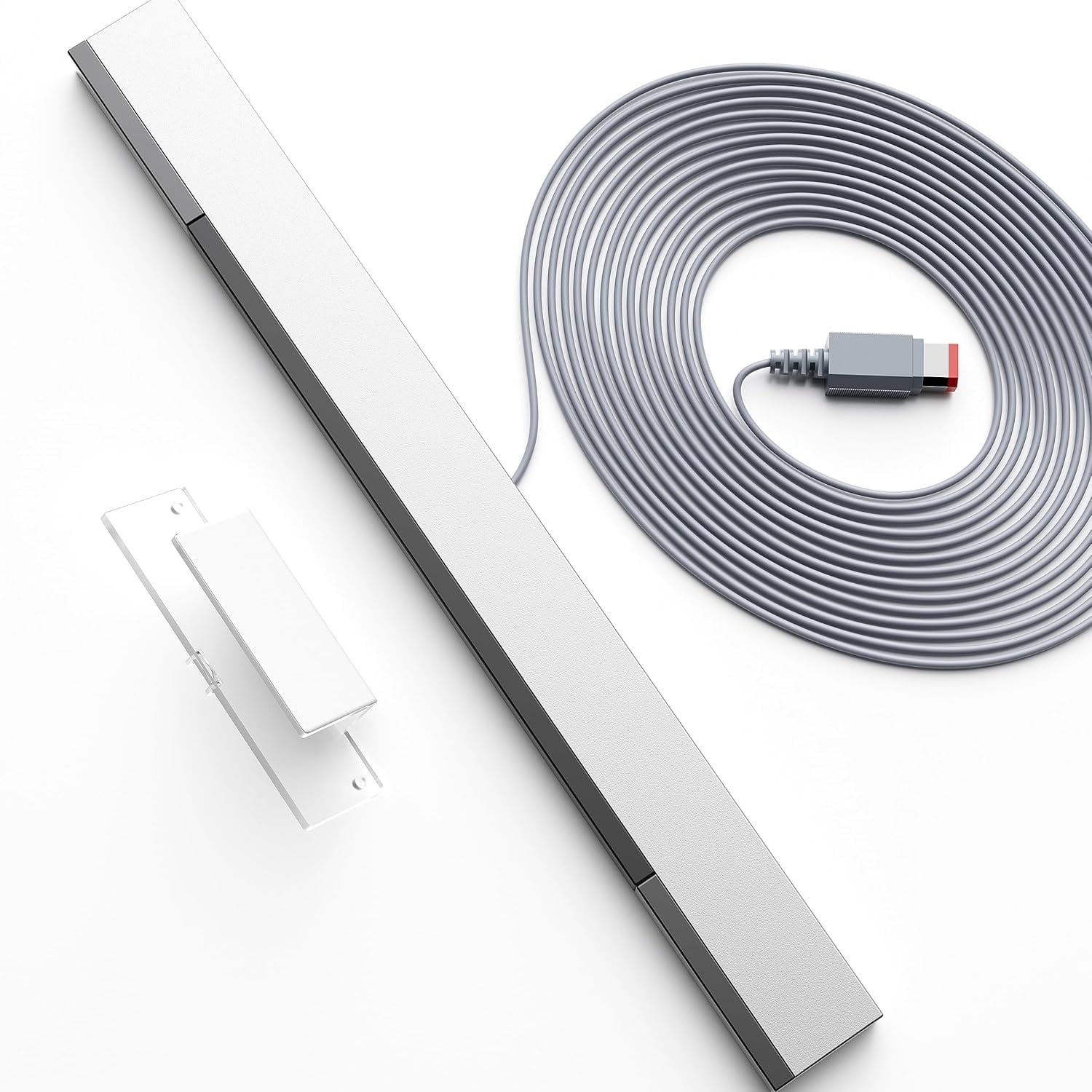 Genérico - Barra De Sensor Infrarrojo Con Cable Para Wii, Barra De Sensor De Movimiento Infrarrojo Ir De Reemplazo Compatible Con Consola Wii Y Wii U