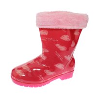 Bota Lluvia Rojo Vía Franca