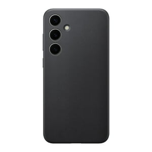 Funda Para Teléfono Samsung Galaxy S24+ Plus De Piel Vegana Negra