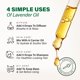 thumbnail image 5 of Aceite esencial de lavanda KUKKA 120 ml para cabello, piel y aromaterapia, 5 of 7