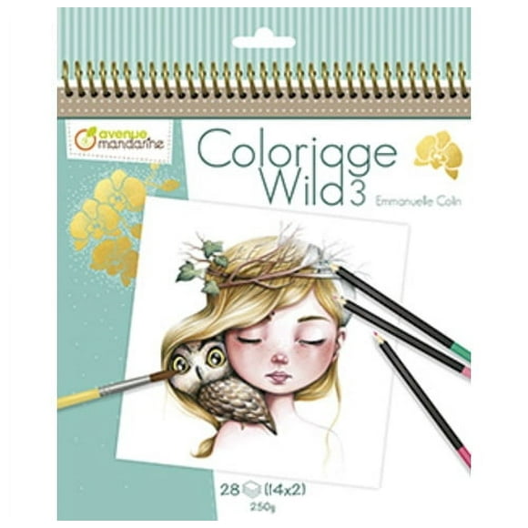 Libro para colorear Wild 3