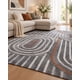 thumbnail image 4 of Alfombra Jacquard Cutting 200 × 230 cm para Living y Dormitorio, 4 of 6