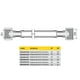 thumbnail image 5 of Flexible para Gas HI-HI 1/2x3/8 en 60 cm, 5 of 5