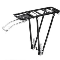 Magideal - Portabicicletas Trasero Portabicicletas Portaequipajes Portaequipajes, Poste Estante Trasero Universal Multifunzionale Portaequipajes Portaequipajes Soporte