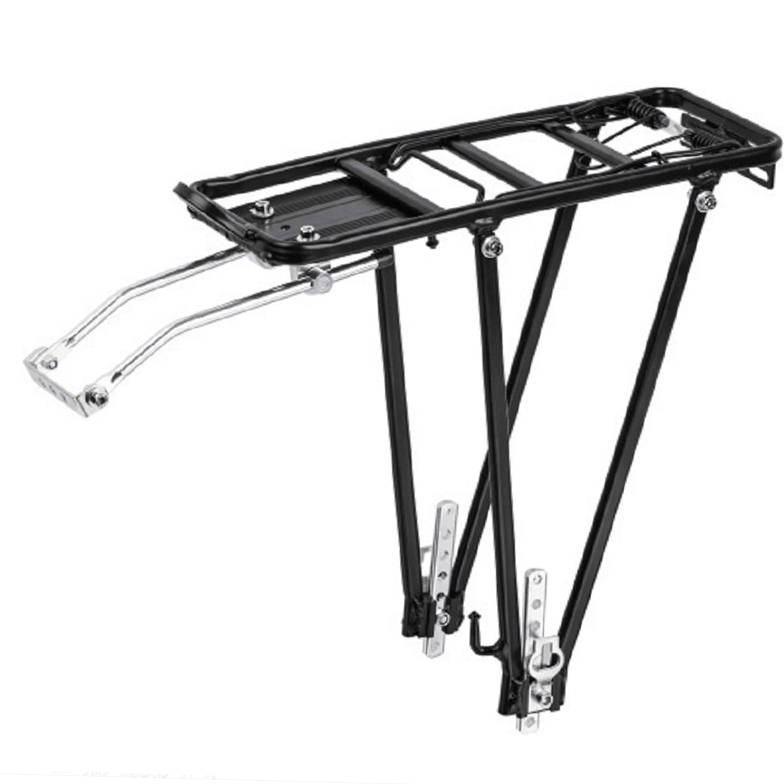 Magideal - Portabicicletas Trasero Portabicicletas Portaequipajes Portaequipajes, Poste Estante Trasero Universal Multifunzionale Portaequipajes Portaequipajes Soporte