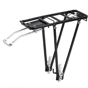 Magideal - Portabicicletas Trasero Portabicicletas Portaequipajes Portaequipajes, Poste Estante Trasero Universal Multifunzionale Portaequipajes Portaequipajes Soporte