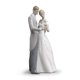 thumbnail image 1 of Figurilla LLADRÓ Pareja de Novios 21 cm de Porcelana, 1 of 6