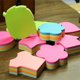 thumbnail image 4 of Notas adhesivas Funny live 3 × 3 cm – 6 bloques con formas aleatorias, 4 of 6