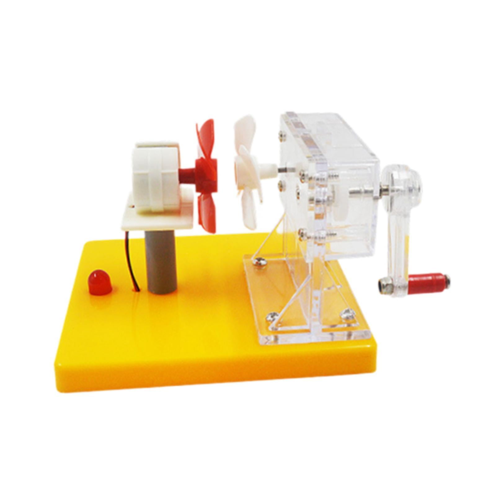 Magideal - Generación De Energía Eólica De Manejo De La Mano Conversión De Energía Eólica Conversión De Enseñanza De Accesorios Ciencias De La Bombilla Para El 12cmx11cmx82cm