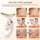 thumbnail image 3 of Face Massager Neck Facial Eye Massage V-line Face Lifting Massager Anti Aging Wrinkle Removal Skin Beauty Device For Home Salon, 3 of 3