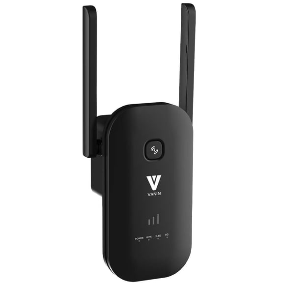 Extensor de alcance WiFi VANIN, 1200 Mbps, repetidor WiFi de 2,4 y 5 GHz