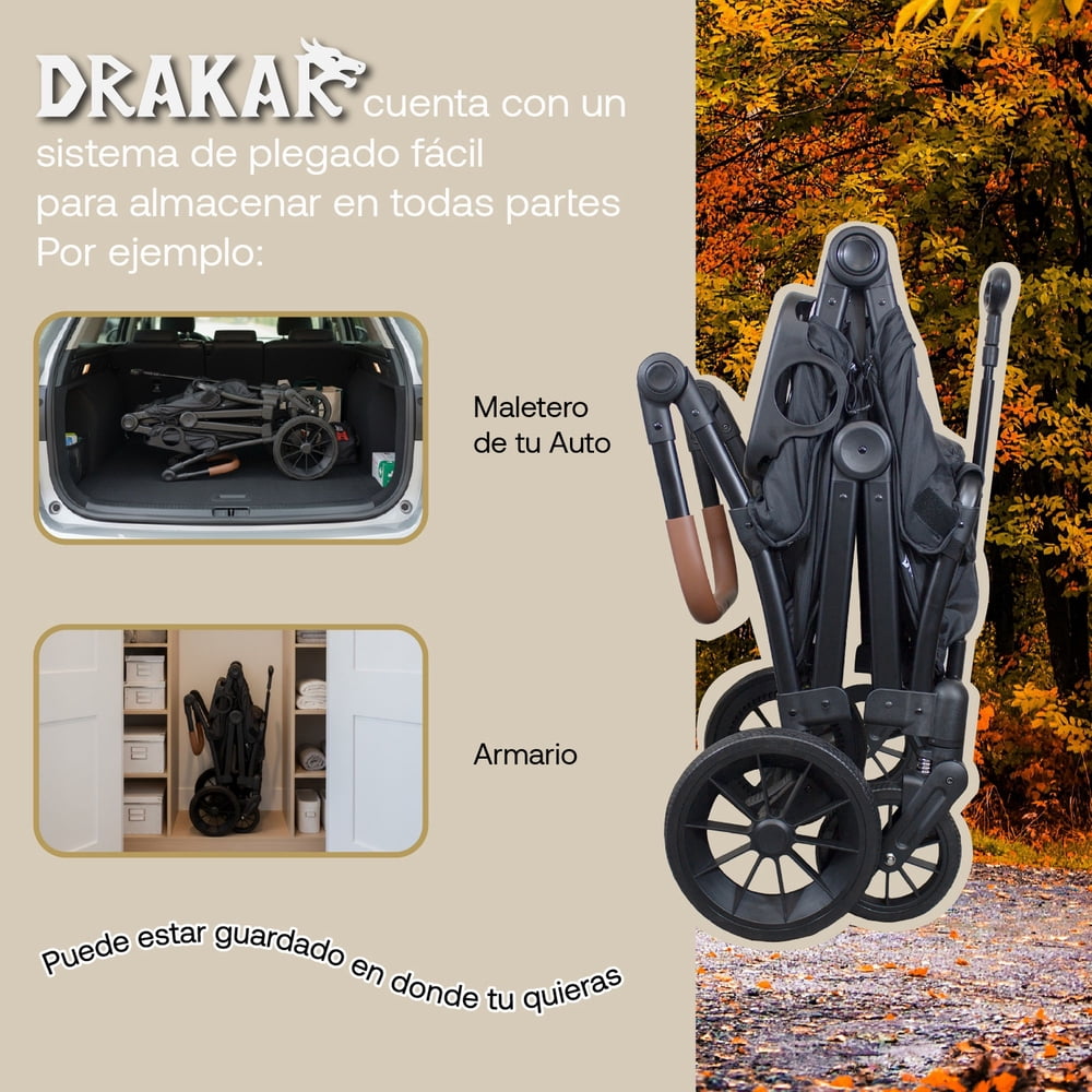 Bebesit Wagon Drakar Negro, foto 8