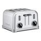 thumbnail image 1 of Tostadora Cuisinart de acero inoxidable plateado de 4 rebanadas, 1 of 1