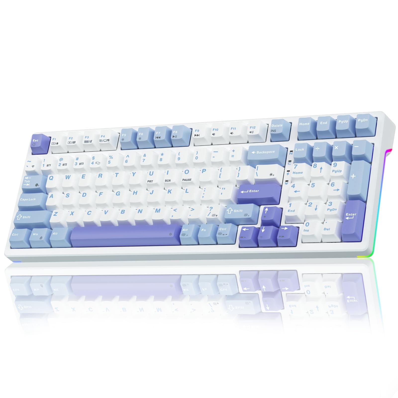 Teclado Mecánico Para Juegos Corbobo F98x Wireless Bt5.0