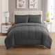 thumbnail image 2 of Juego de edredón Sweet Home Collection de 7 piezas Queen Grey, 2 of 6