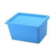 thumbnail image 5 of Organizador De Almacenamiento De Juguetes, Contenedor De Almacenamiento, Contenedores Para Sala De Estar, Armario Del Hogar, Azul, 26x17x14cm, 5 of 5
