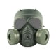 thumbnail image 2 of Máscara De Utilería De Juego Con Máscara Protectora De Ventilador Para Fiesta De Disfraces De Cosplay Mascarada Lente Negra Verde, 2 of 5