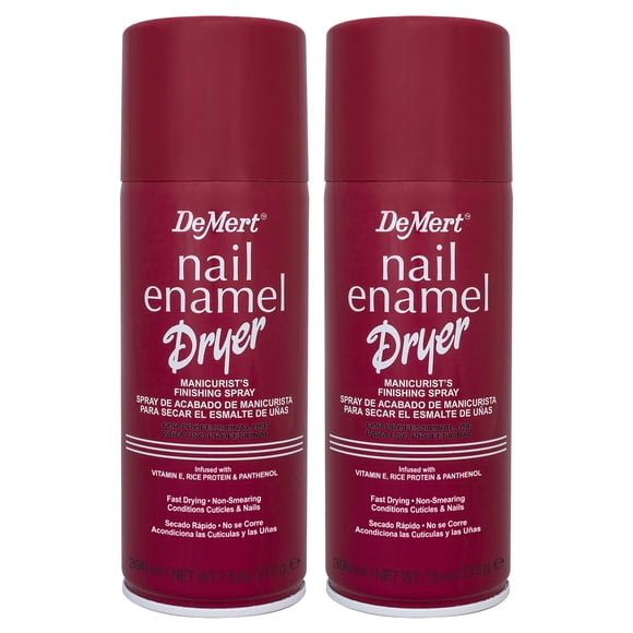 Secador de esmalte de uñas Demert Brands Manicurist's Spray, 220 ml, paquete de 2