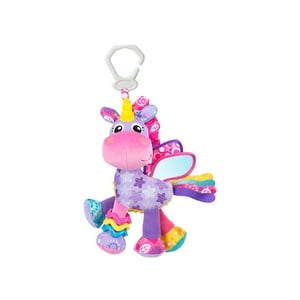 Playgro - Sonajero Mordedor Unicornio Stella Amigos Y Actividades Rosado