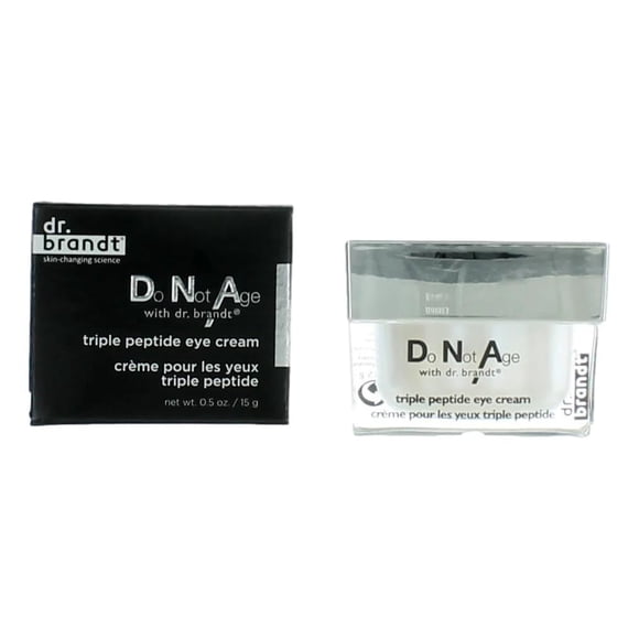 No Envejezca con la Crema para Ojos con Triple Péptido Dr. Brandt de Dr. Brandt para Unisex - 0.5 oz de Crema