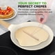 thumbnail image 2 of Sartén para crepes NutriChef, 24 cm, antiadherente, con revestimiento de mármol blanco y crema, 2 of 7