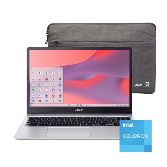 Portátil Acer Chromebook 315 Intel N4500 4GB RAM 15.6" Full HD Plata Pura
