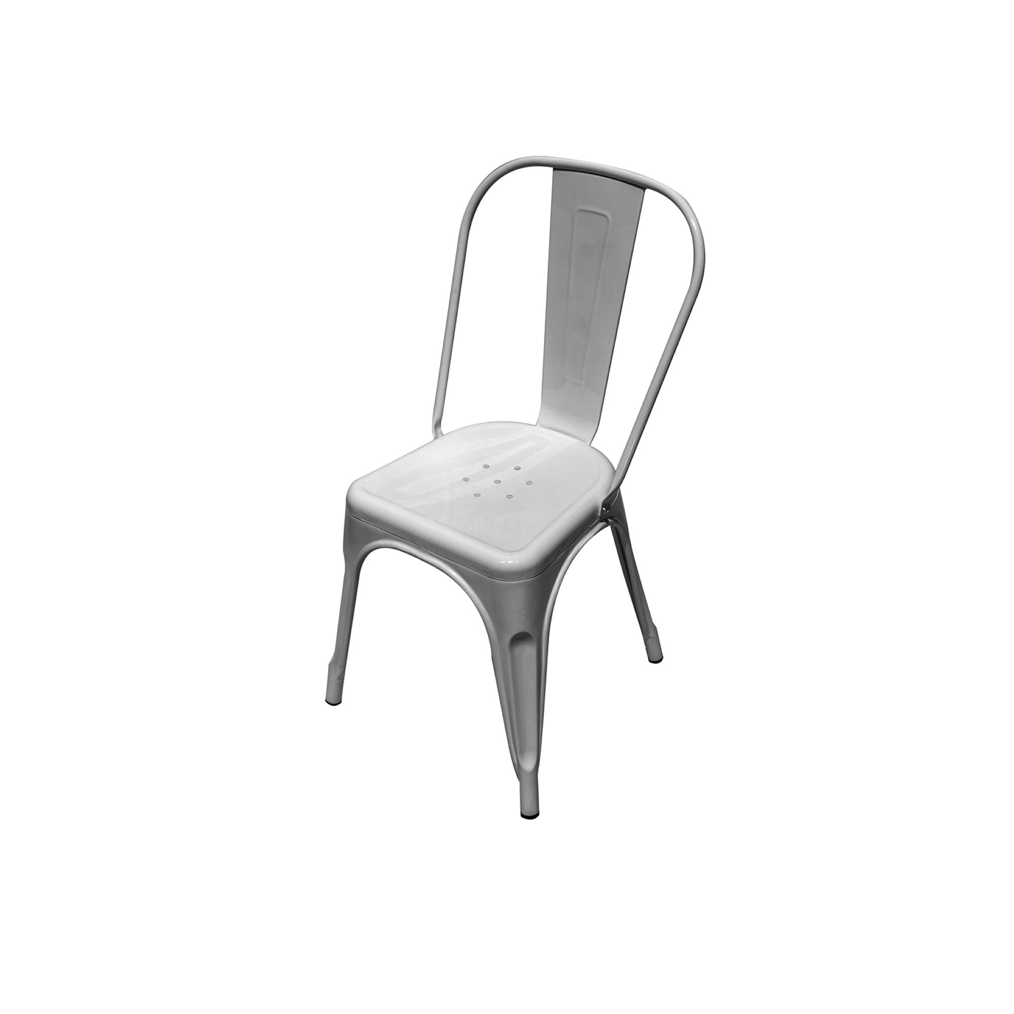 Decoexpress - Silla Metálica Tolix Plateada