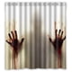 thumbnail image 1 of Cortina de ducha con diseño de bandera estadounidense de Estados Unidos y ganchos, tamaño 60 x 72 pulgadas, 1 of 3