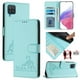 thumbnail image 1 of Funda tipo cartera FOXDOCK para Samsung Galaxy A12 5G/M12 con soporte, ranuras, RFID, diseño de gato, 1 of 5