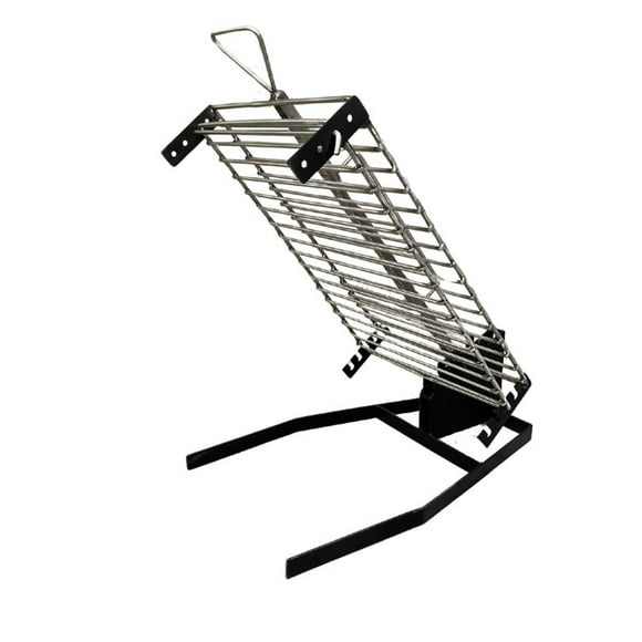 Asador Libro Inoxidable