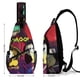 thumbnail image 2 of Los Vecinos Green Riñonera Bandolera con Estampado Integral para Hombres y Mujeres, Bolso Cruzado Gráfico de Tendencia, Mochila de Hombro Streetwear para Ciclismo y Deportes, Riñonera Versátil Casual, 2 of 6