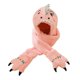 thumbnail image 2 of Adorable 3-en-1 Winter Beanie Hat Bufanda Guantes Para Ni?os Ni?os Ni?as Rosa, 2 of 5