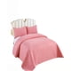 thumbnail image 2 of Cubrecama De Verano Unicolor Con Pompon 2p Color Rosado, 2 of 4