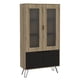 thumbnail image 3 of Rack 60 Pulgadas Audra Duna/Wengue + Vitrina, 3 of 8