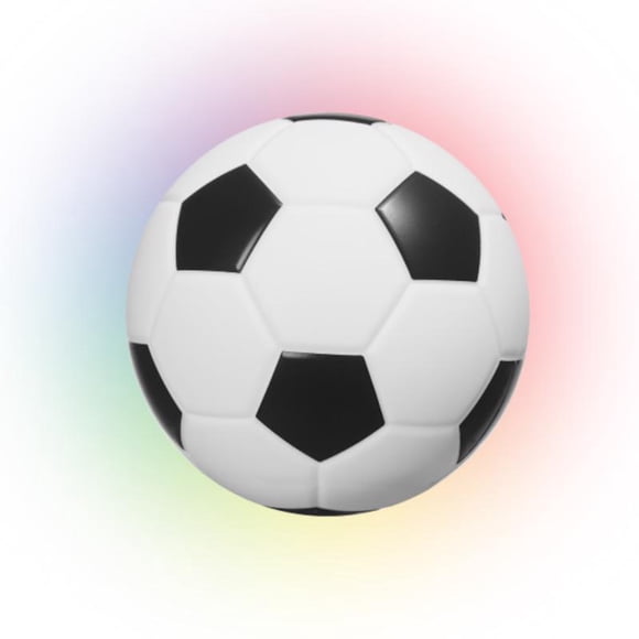 Balón de fútbol eléctrico Night Light Globe, funciona con pilas LED