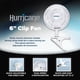 thumbnail image 2 of Minimesa de escritorio Fan Hurricane Classic de 15 cm y 2 velocidades, 2 of 9