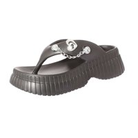 Sandalia Negro Vía Franca