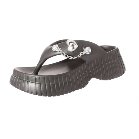 Sandalia Negro Vía Franca