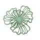 thumbnail image 2 of Decoración De Pared De Flores De Metal, Decoración Floral Para Colgar En La Pared, Para Hotel, Baño, Cocina, Verde, Pequeño, 2 of 3