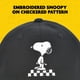 thumbnail image 3 of Gorra De Béisbol Peanuts Snoopy Con Expresión A Cuadros, 3 of 6