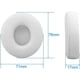 thumbnail image 5 of Almohadillas de repuesto para Beats Solo 2 y Solo 3: almohadillas de repuesto de espuma viscoelástica y funda para auriculares inalámbricos Solo 2 y Solo 3., 5 of 7