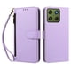 thumbnail image 1 of Funda Tipo Billetera para Motorola Moto Edge 70 5G con Soporte y Bolsillo con Cierre Morado, 1 of 1