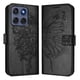 thumbnail image 1 of Funda cartera mariposa para Motorola Edge 60 con soporte y ranuras para tarjetas Negro, 1 of 5