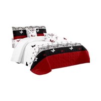 Genérico - Cubrecama Quilt 2 Plazas+2 Fundas Verano Fresco 13N47