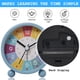 thumbnail image 3 of Reloj despertador infantil, despertador analógico sin tictac, reloj despertador de aprendizaje para niños, reloj despertador de cuarzo, reloj despertador infantil con alarma fuerte y luz nocturna, 3 of 7