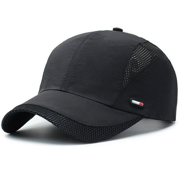1pc Breathable Summer Sun Hat - Quick-Drying Baseball Cap Mesh Cap for Men's Outdoor Fishing
