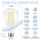 thumbnail image 2 of Bombilla LED GVVooHome Edison, 6 W, 600 lm, 4000 K, E26, paquete de 12, 2 of 7